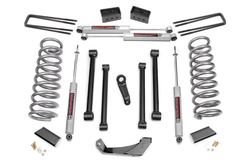 Rough Country 5" Lift Kit w-Shocks 00-01 Dodge Ram 1500 4wd